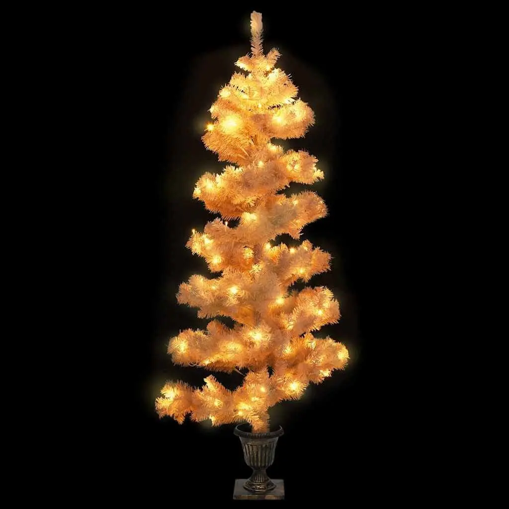 120cm Pre-lit White Christmas Tree
