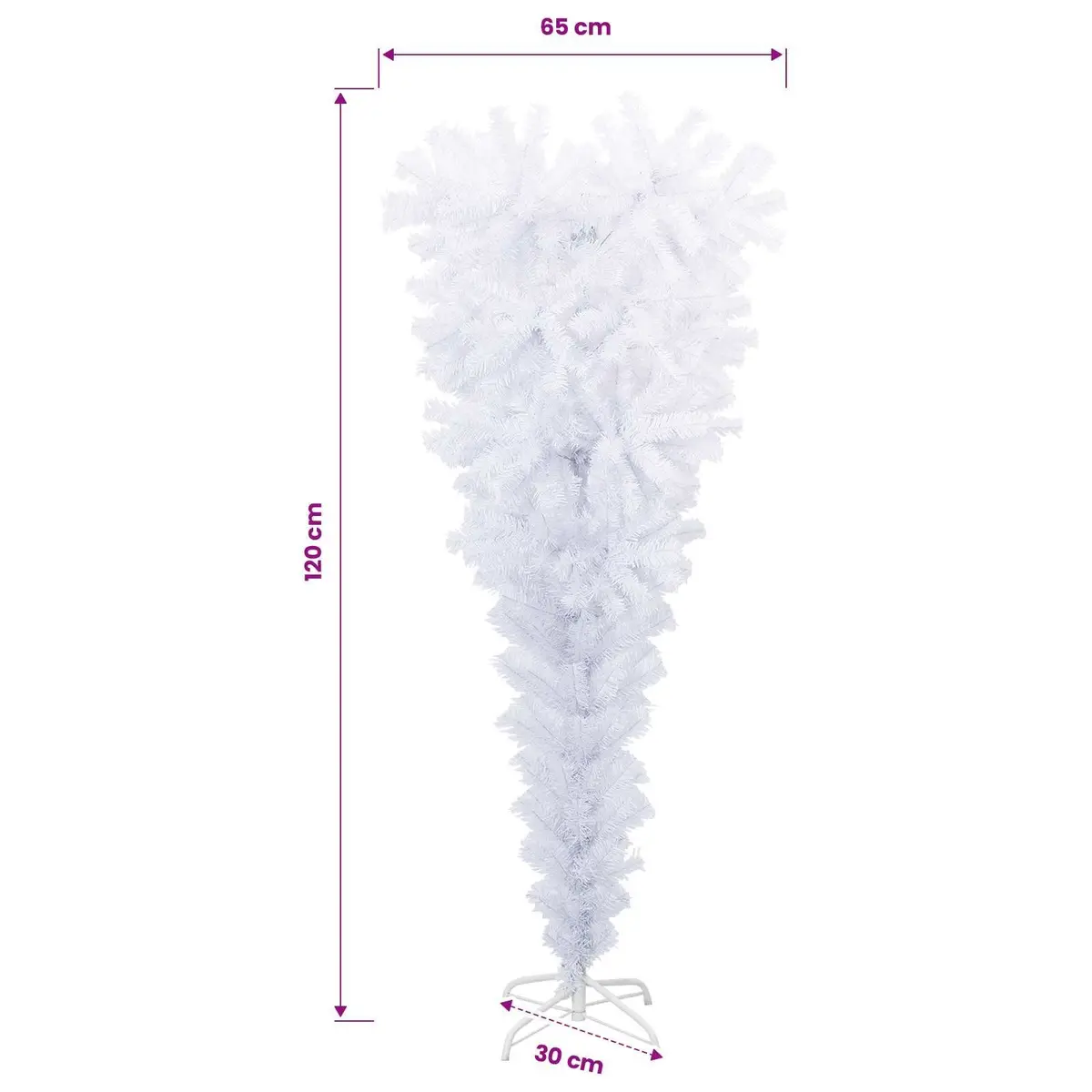 120cm Upside-Down Christmas Tree