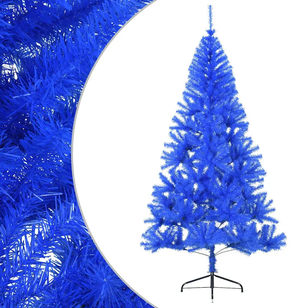 Blue 240cm Half Christmas Tree