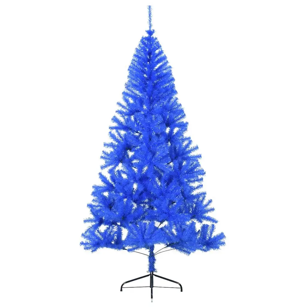 Blue 240cm Half Christmas Tree