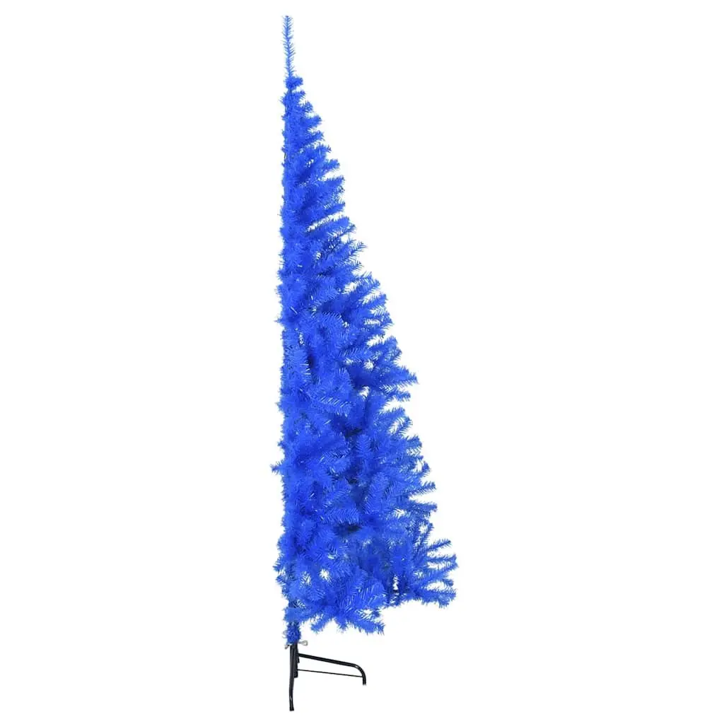 Blue 240cm Half Christmas Tree