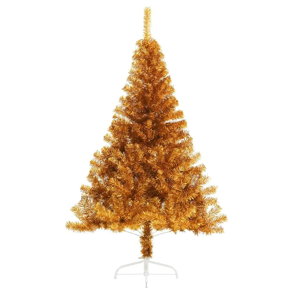 180cm Gold Half Christmas Tree