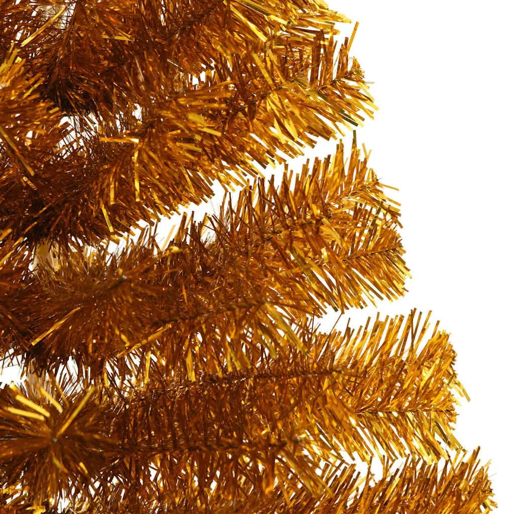 180cm Gold Half Christmas Tree