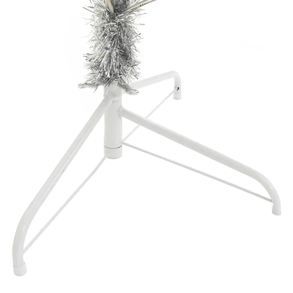 Half Christmas Tree Home Decor 240cm Silver
