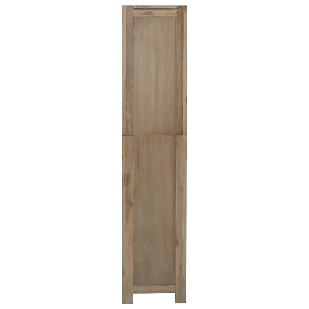 5-Tier Wooden Bookcase for Home 80x30x140cm Brown Shelving Storage Display Organiser