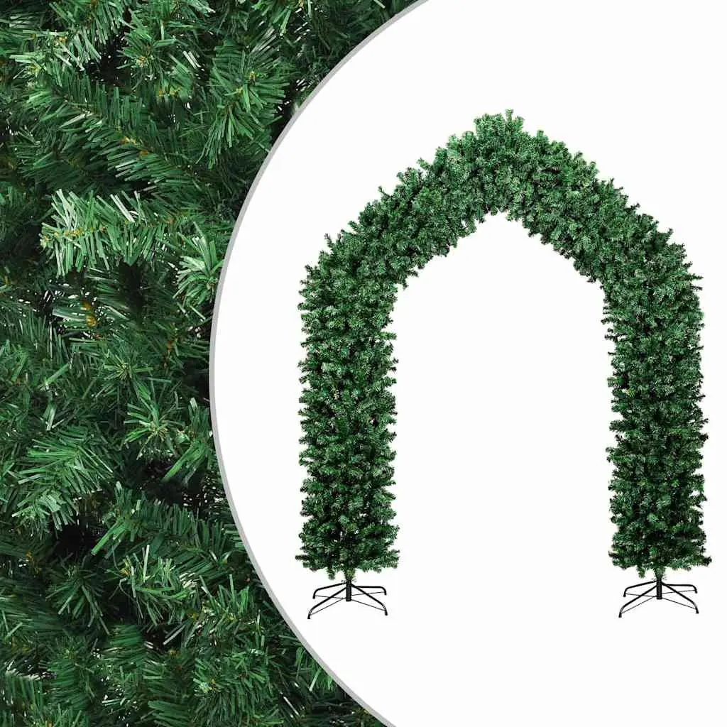 Christmas Tree Arch Indoor Outdoor Use 270 cm Green