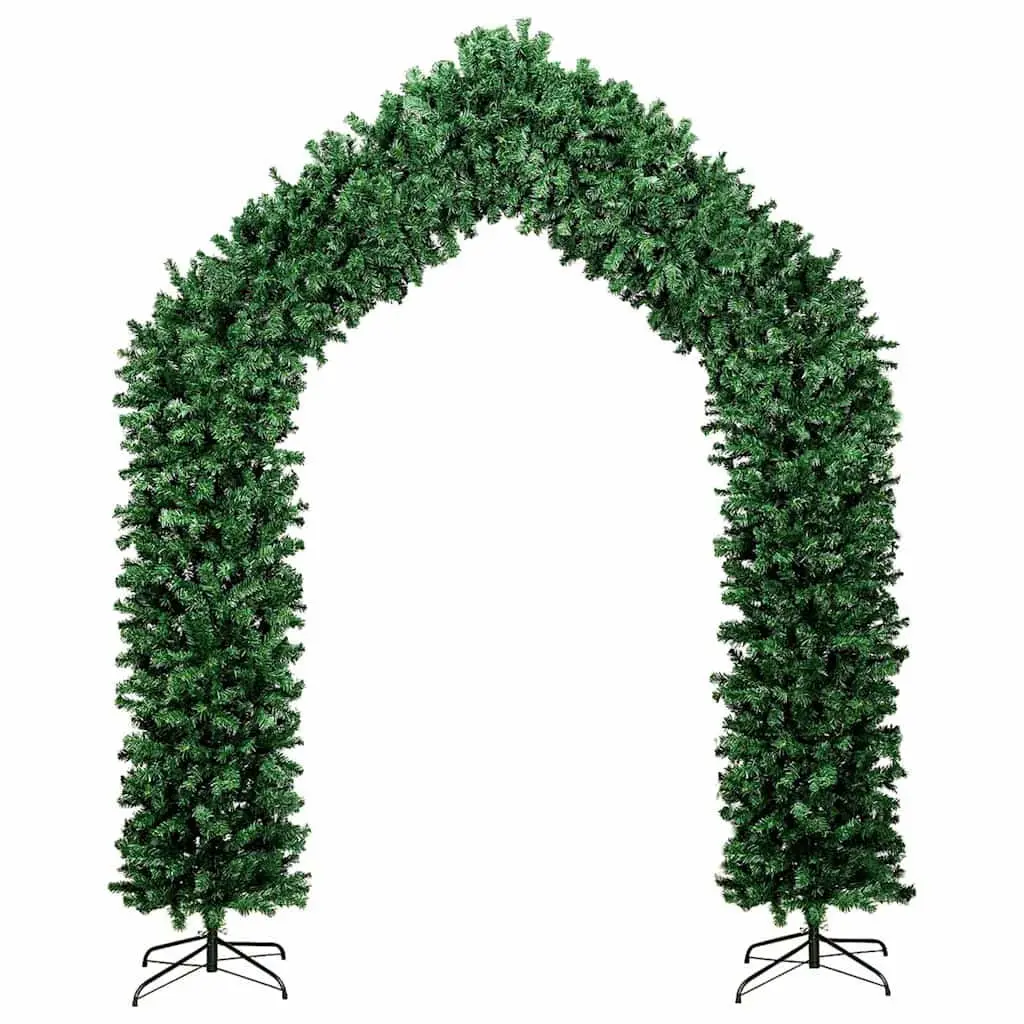 Christmas Tree Arch Indoor Outdoor Use 270 cm Green