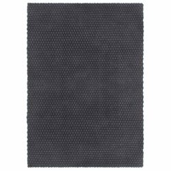 Rectangular Rug 120x180 cm - Anthracite Cotton Rope Mat