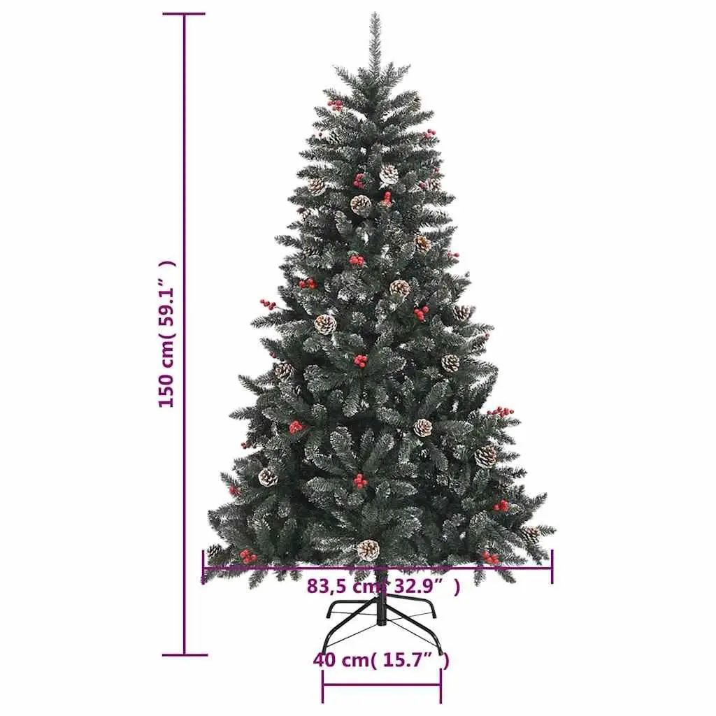 150cm Artificial Christmas Tree with Stand
