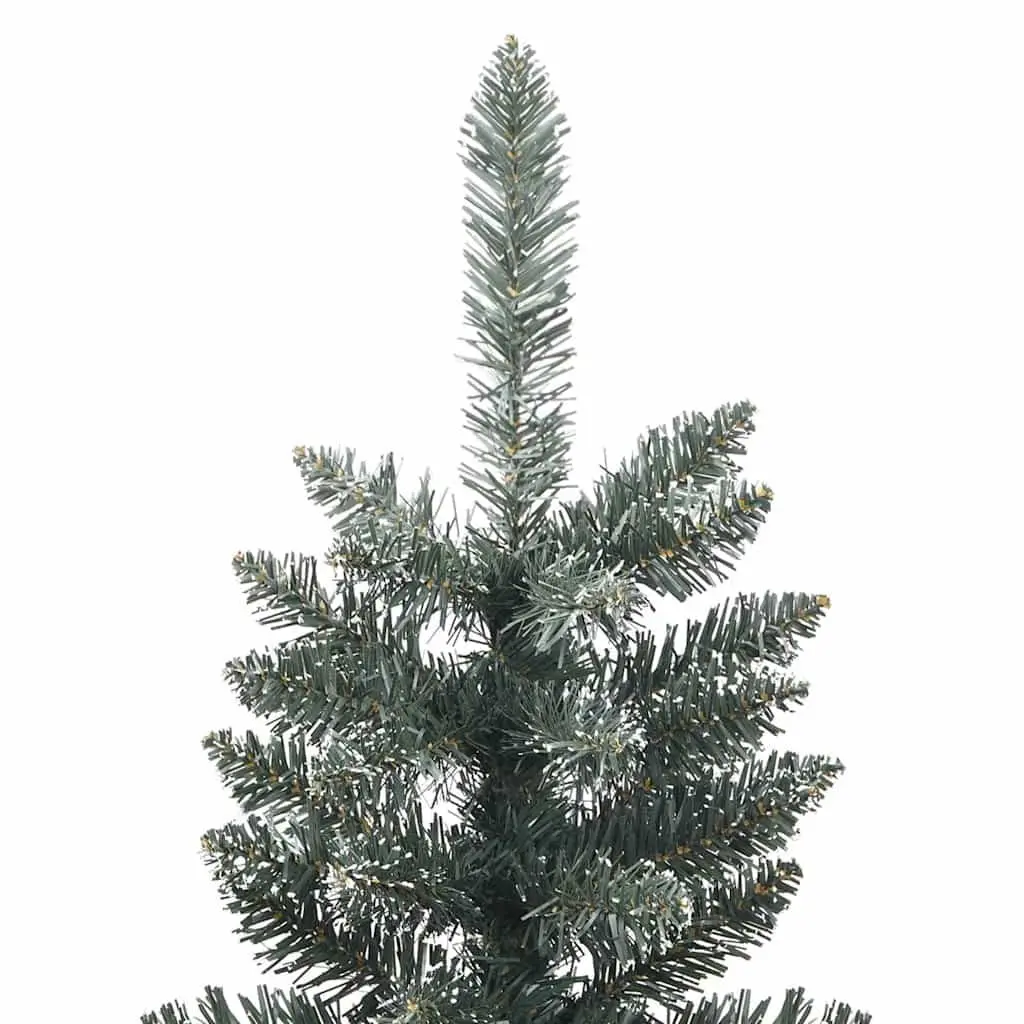 Artificial Christmas Tree for Narrow Spaces 150cm Green Bushy PVC