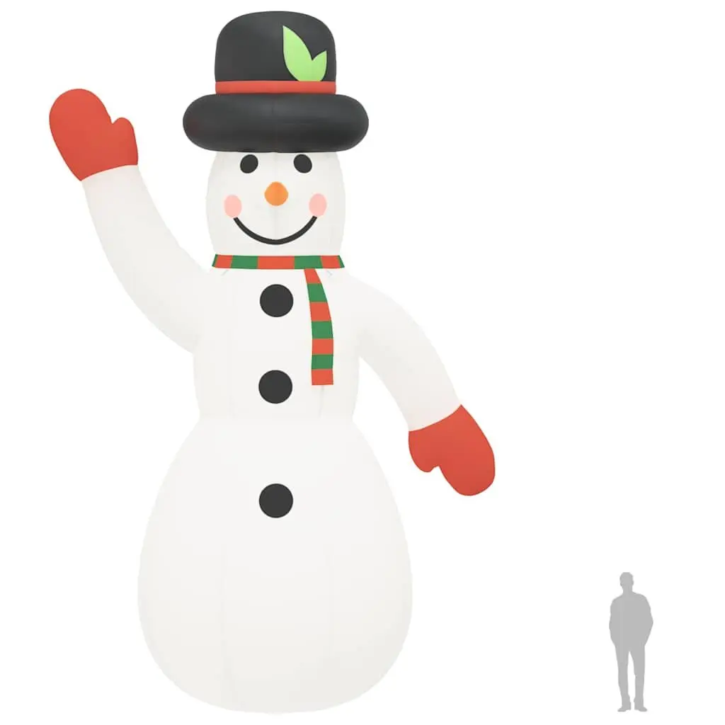 Inflatable Snowman Decoration 1000 cm