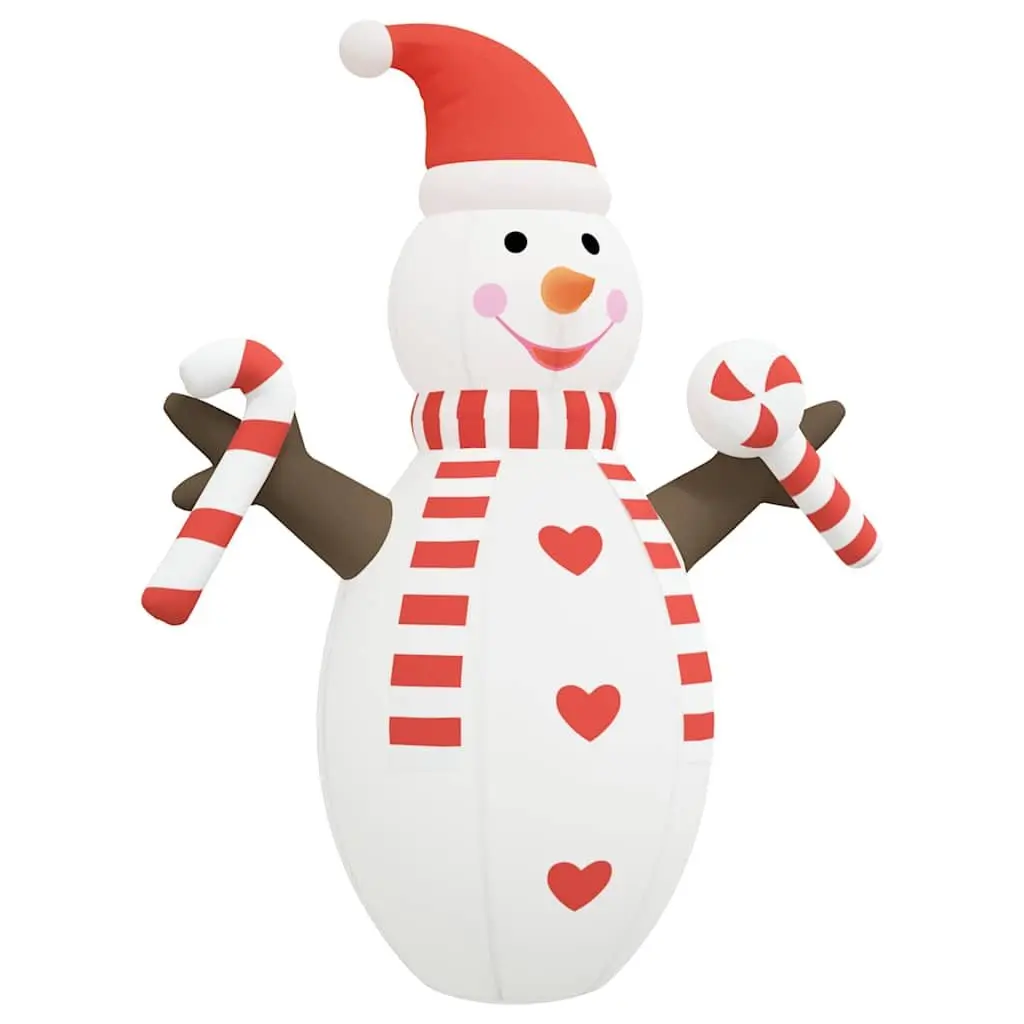 Inflatable Snowman Decoration Outdoor Garden 630cm