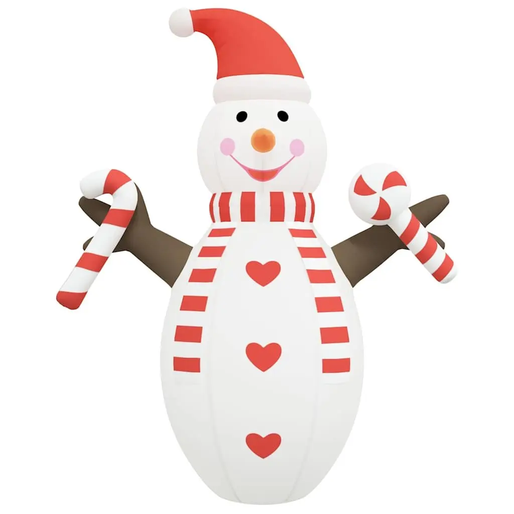 Inflatable Snowman Decoration Outdoor Garden 630cm
