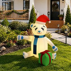Specifications for 180cm LED Teddy Bear Inflatable Decoration
