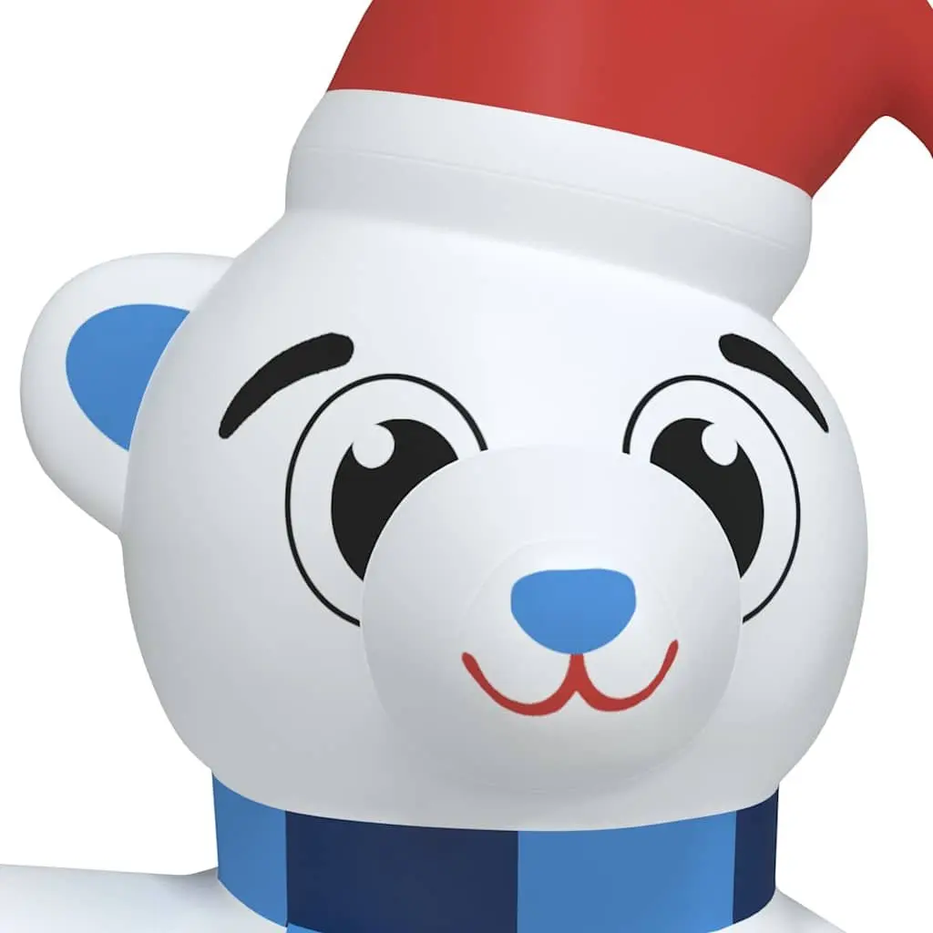 Inflatable Teddy Bear Decoration for Outdoor Use 240cm