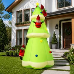 500cm Inflatable Christmas Tree - LED Lights & Oxford Fabric