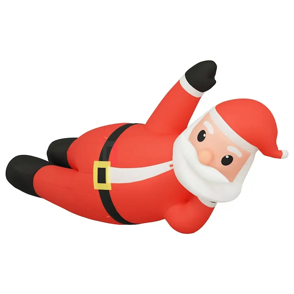 Christmas Inflatable Lying Santa Decoration for Yard 160cm
