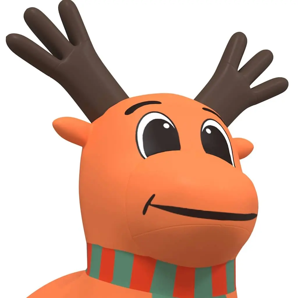 Inflatable Reindeer Decoration for Outdoor Garden 500cm