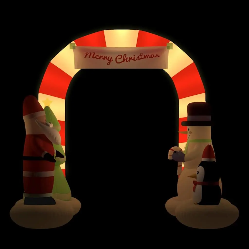 Christmas Inflatable Arch Gate Decoration for Home and Garden 260cm