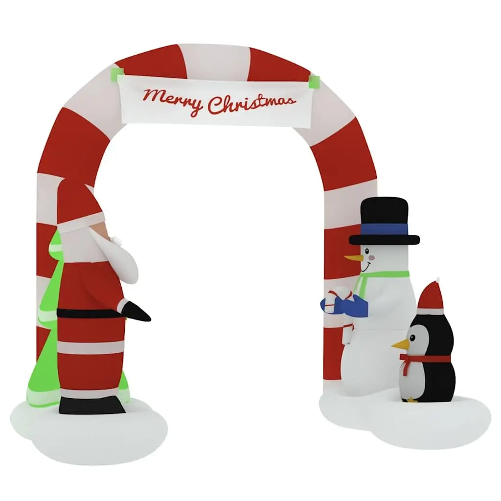 Christmas Inflatable Arch Gate Decoration for Home and Garden 260cm