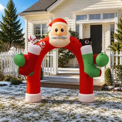 320cm Christmas Inflatable Arch: Dimensions & Materials