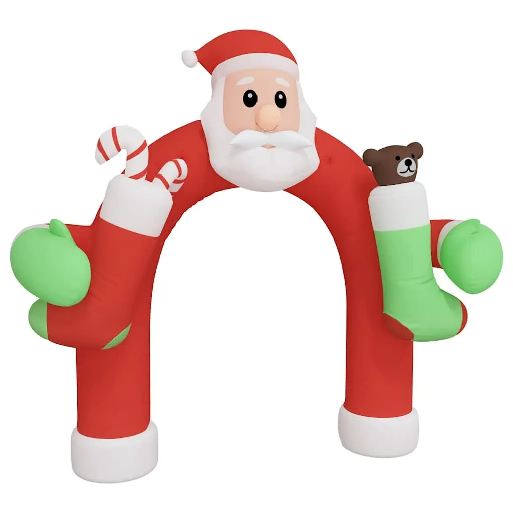 Christmas Inflatable Arch Gate 320cm LED Lights Outdoor Holiday Yard Decoration