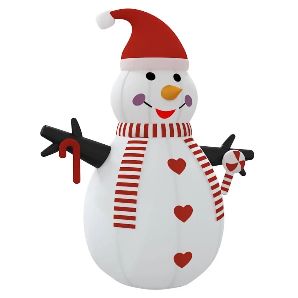 300 cm Inflatable Snowman with LEDs