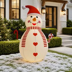 Specifications for Inflatable Snowman with LED Lights 460cm