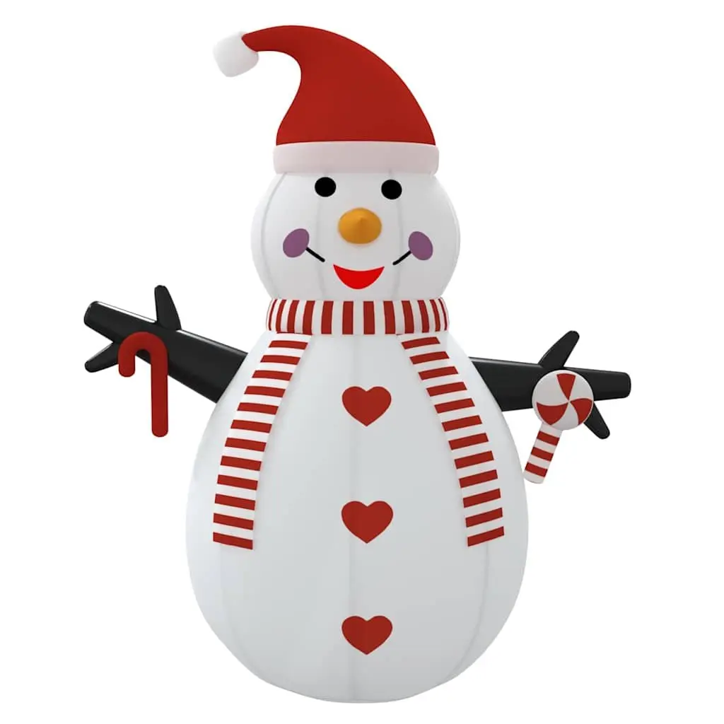 Inflatable Snowman with LED Lights 460cm