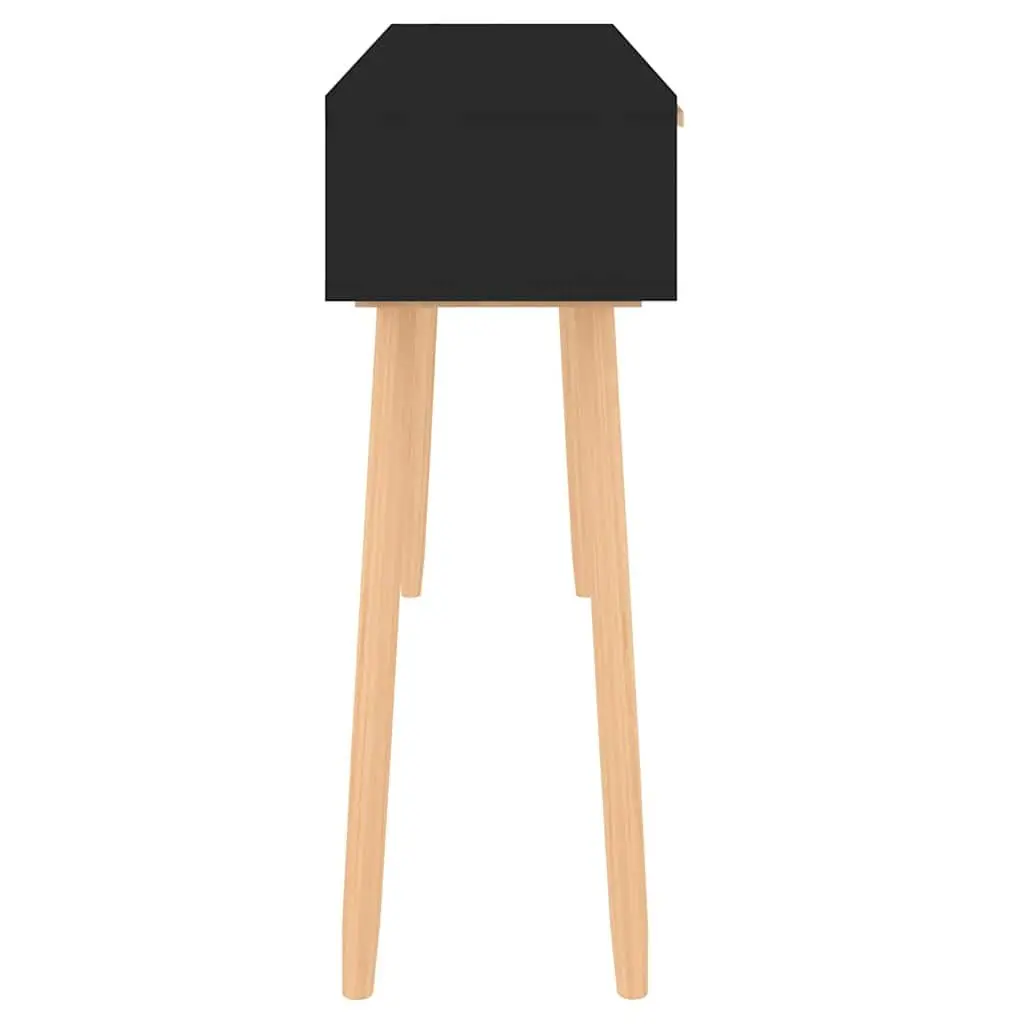Console Table Black Hallway Accent Furniture 105x30x75 cm