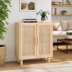 Sideboard Dimensions: 60x30x70 cm, Brown Storage Cabinet