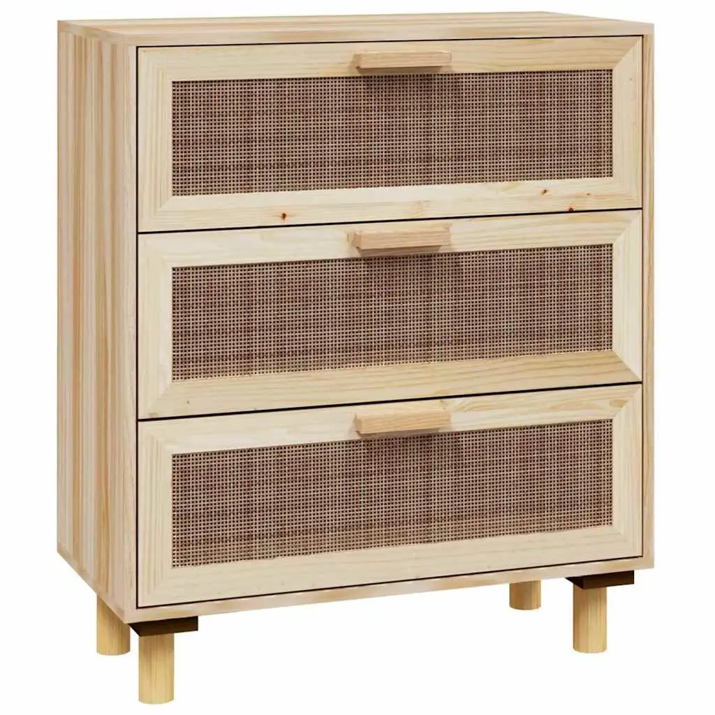 60x30x70cm Brown Sideboard Cabinet