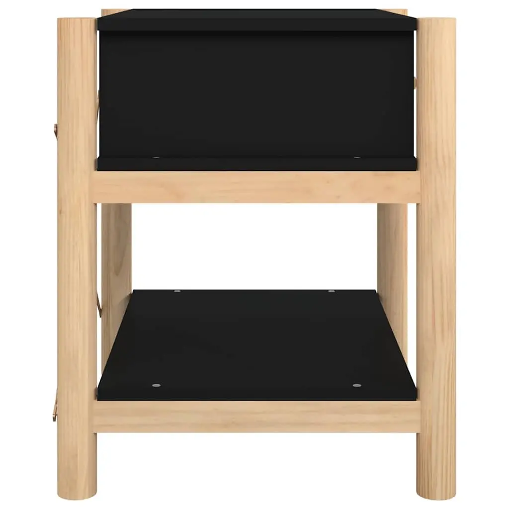 Black Bedside Tables 42x38x45 cm