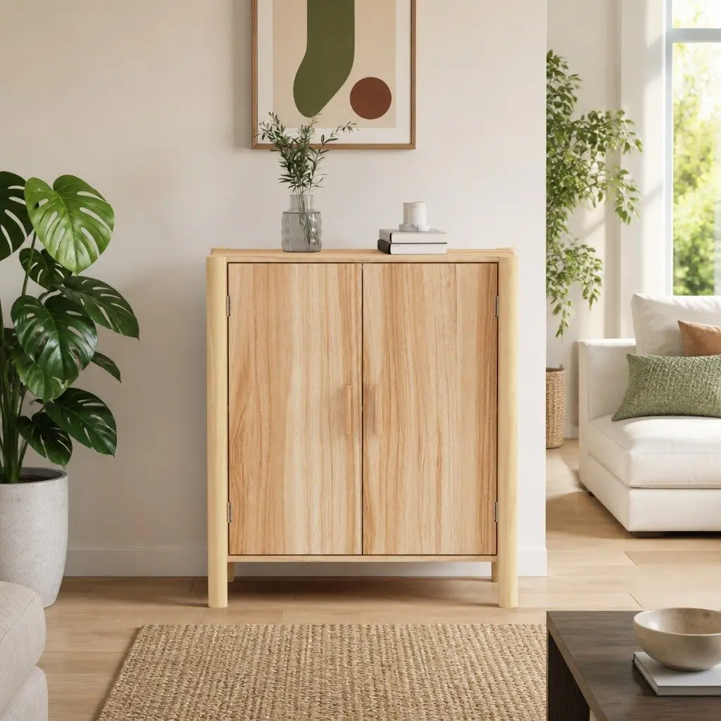 Sideboard 62x38x70 cm Brown Storage Cabinet Engineered Wood Home Furniture