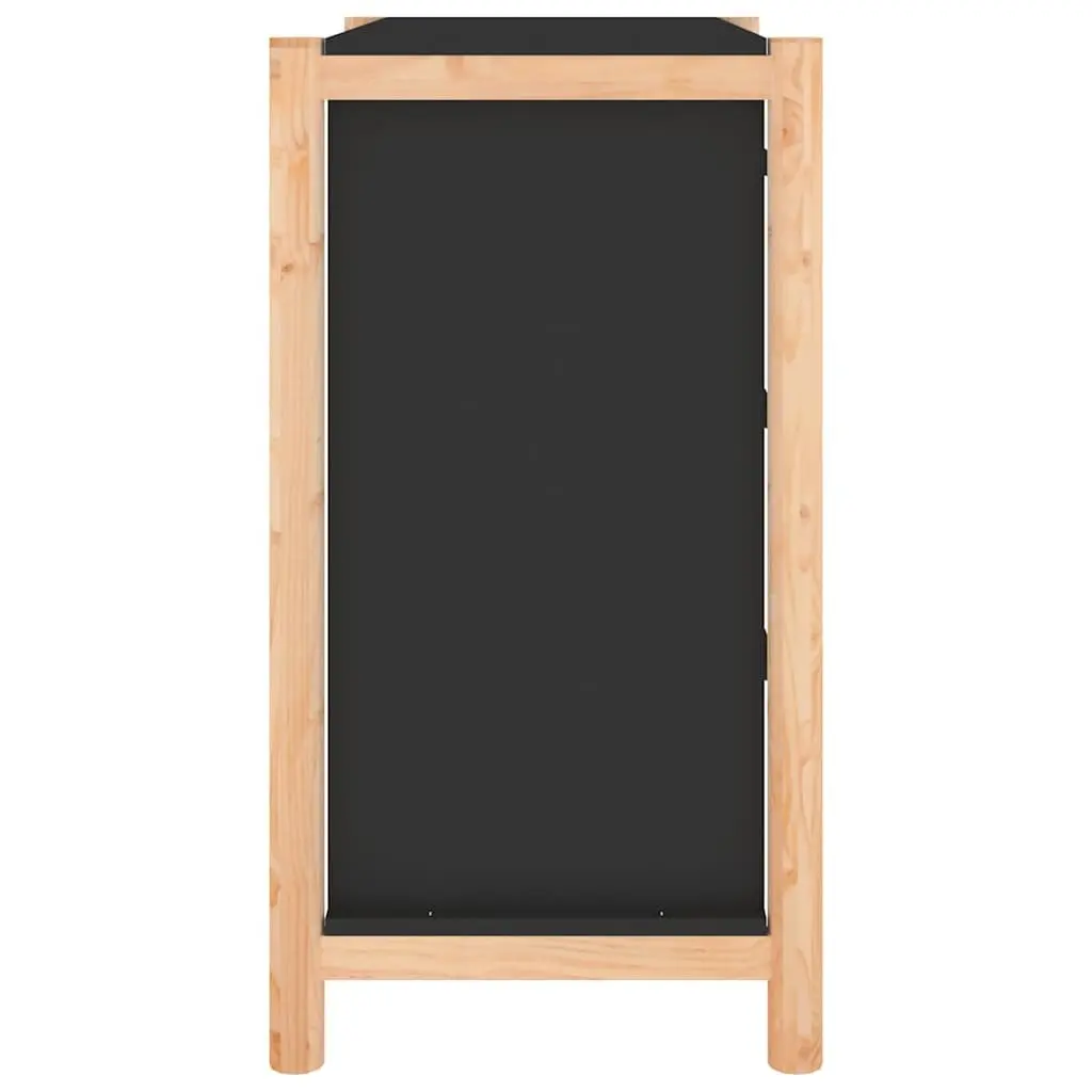 Black Sideboard 62x38x70 cm