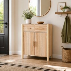 Brown Sideboard Specifications: 62x38x75cm Storage Solution