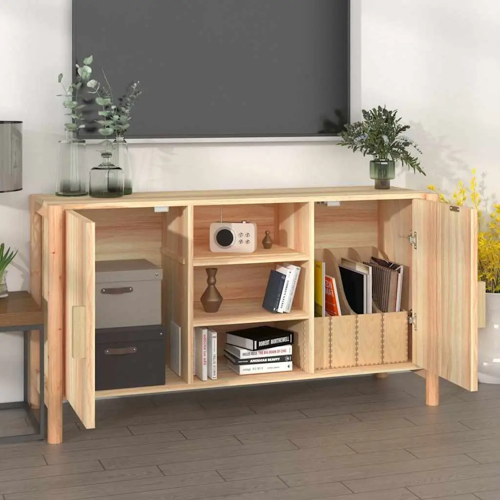 Sideboard Cabinet for Home 107x38x60 cm Brown Storage Buffet Engineered Wood