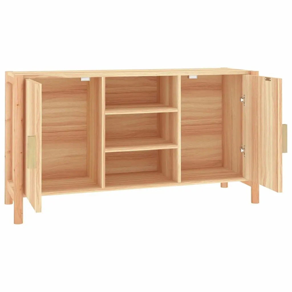 Sideboard Cabinet for Home 107x38x60 cm Brown Storage Buffet Engineered Wood