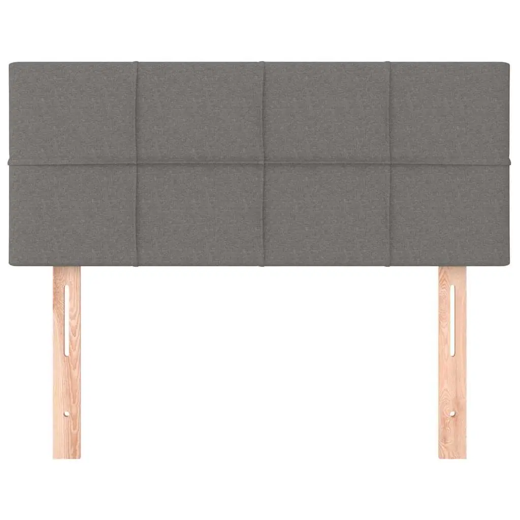 100cm Dark Grey Headboard for Beds with Adjustable Height