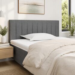 Specifications for Dark Grey Fabric Headboard 100x5x78/88 cm