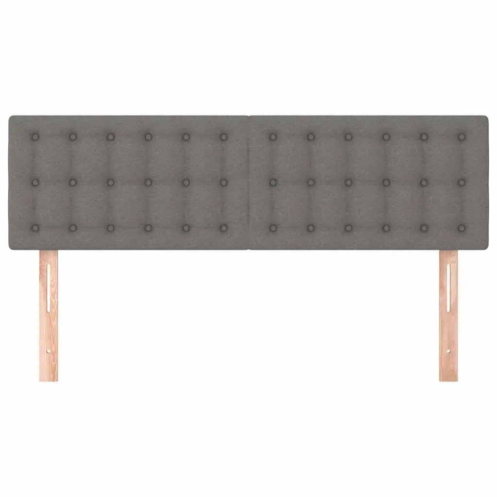 Grey Adjustable Height Headboard 144x5x78/88 cm