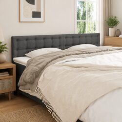 Specifications for the Dark Grey Fabric Headboard
