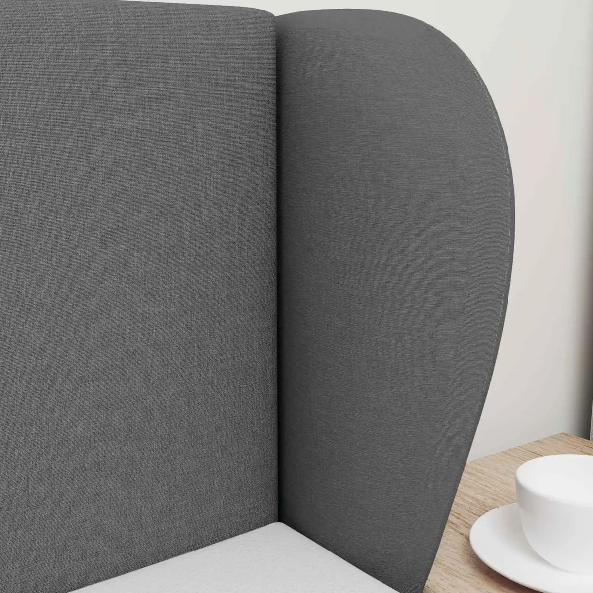 Dim Grey Headboard for Bedrooms