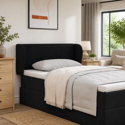 Specifications of Black Headboard with PVC Foam Support