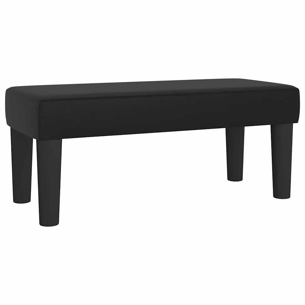 Faux Leather Bench Living Room Entryway 70 x 30 x 30 cm