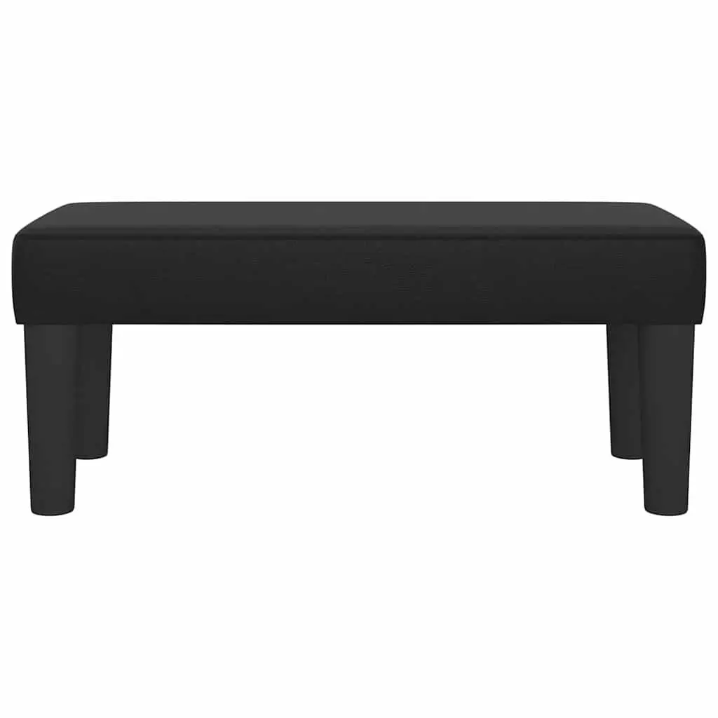 Faux Leather Bench Living Room Entryway 70 x 30 x 30 cm