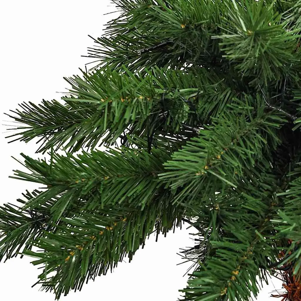 Artificial Christmas Tree with LED Lights Indoor 120cm Green