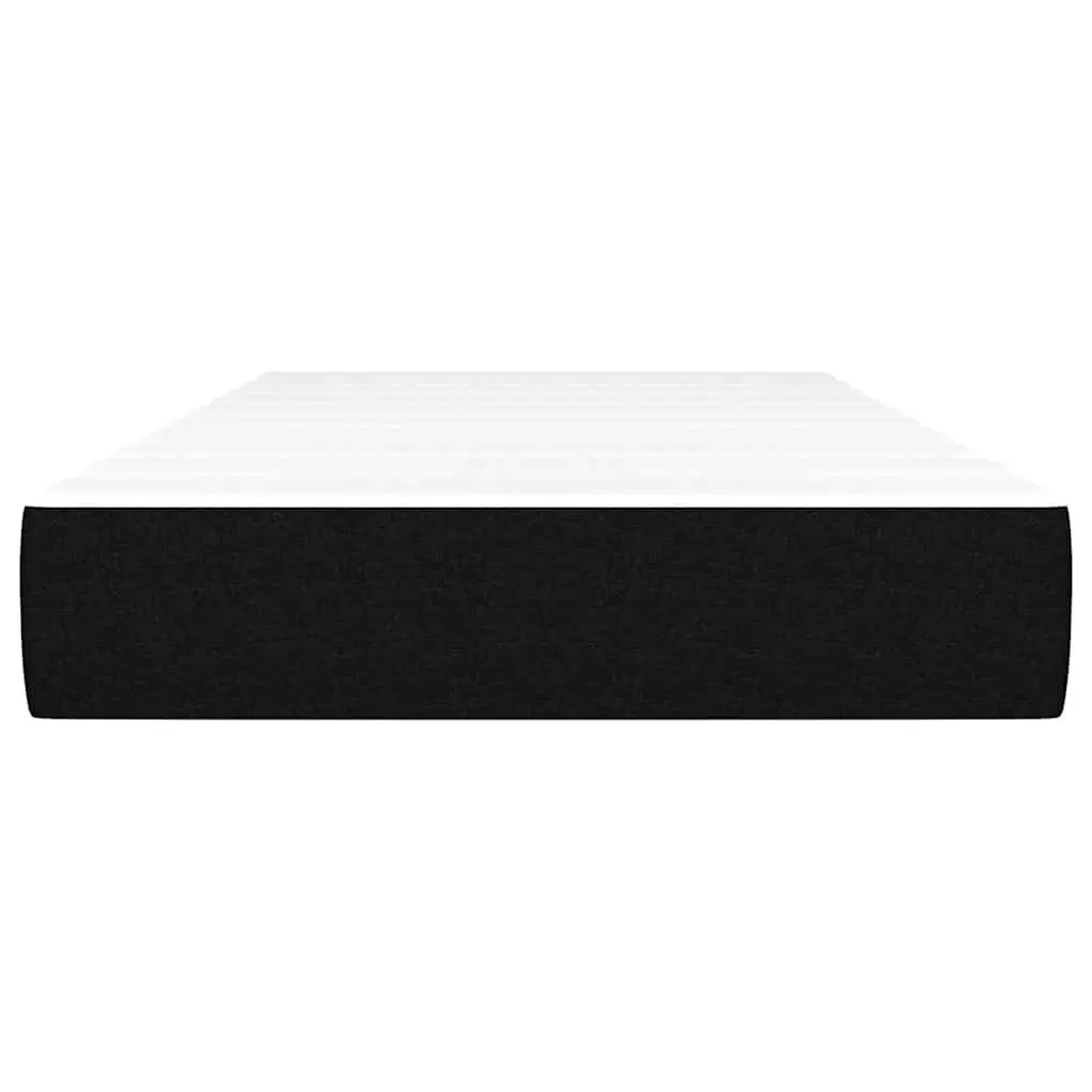 Pocket Spring Mattress Medium Support Black Fabric 90x190x20cm