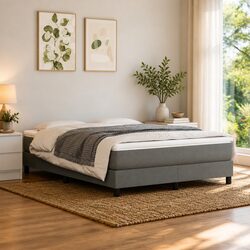 Specifications of Pocket Spring Mattress Full Size Grey Fabric 137x190cm