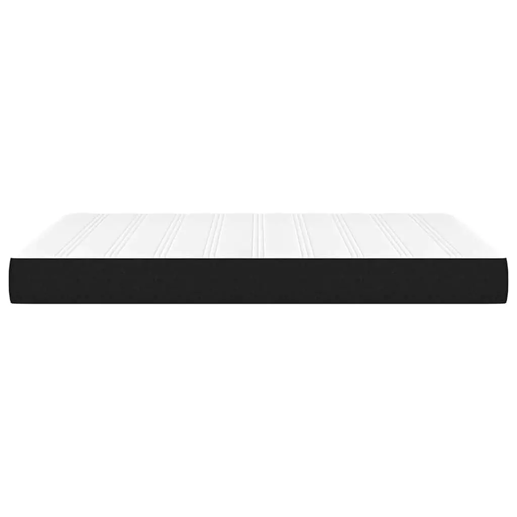 Pocket Spring Bed Mattress Medium Firmness Black 137x190x20 cm Fabric Sleep